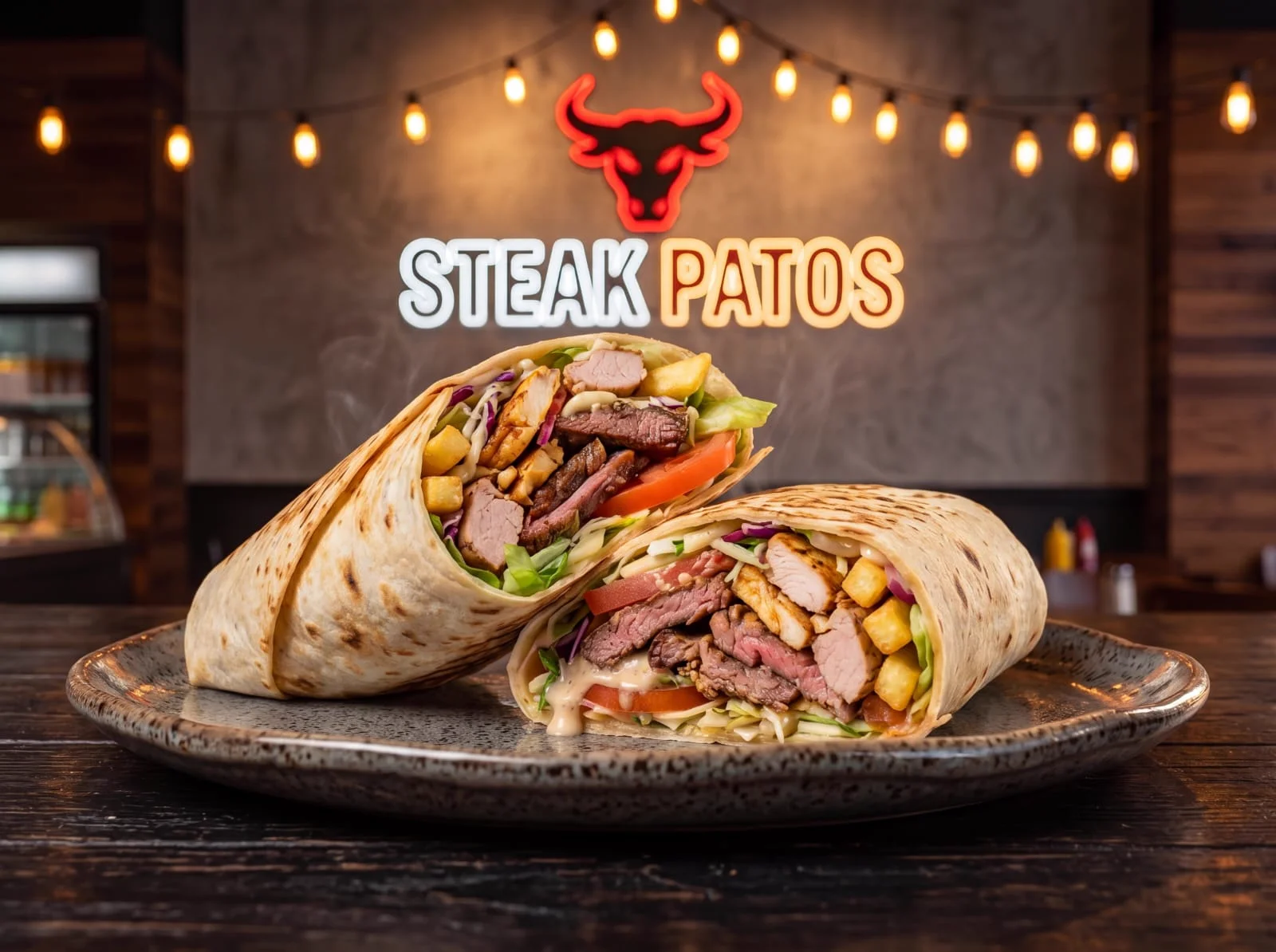 Prato Steak Patos